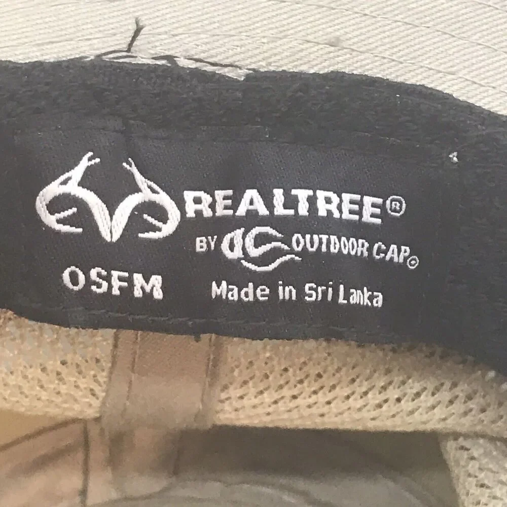 Realtree Tan Camo Aussie Bush Boonie Field Hat Fedora Hunting Fishing Headwear